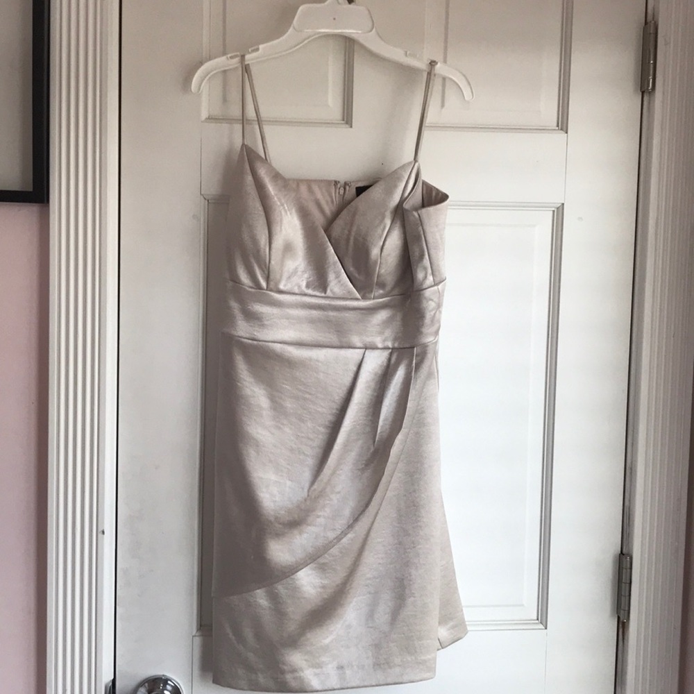 Mini cream colored dress